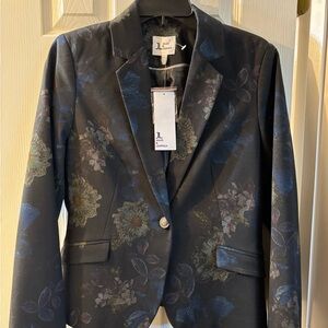 Jules & Leopold Dark Floral Blazer